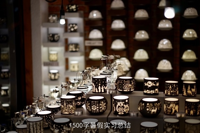 1500字暑假实习总结