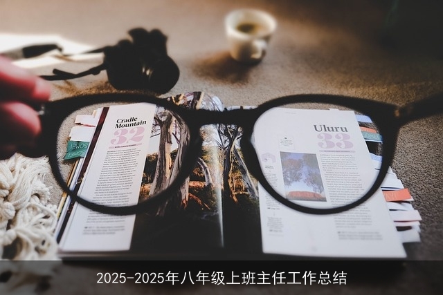 2025-2025年八年级上班主任工作总结