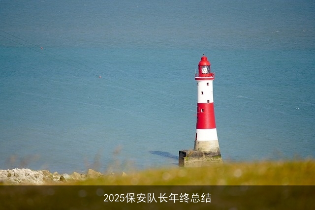 2025保安队长年终总结