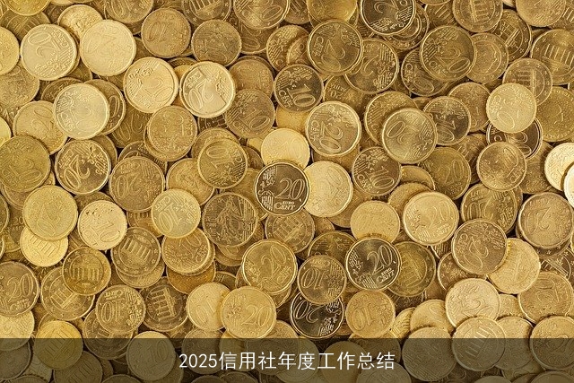 2025信用社年度工作总结