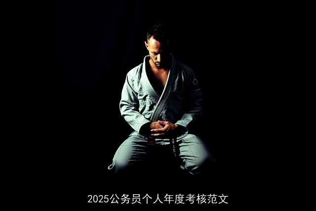 2025公务员个人年度考核范文