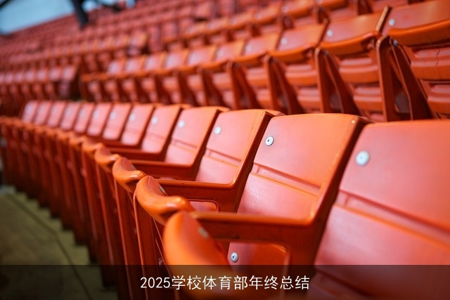 2025学校体育部年终总结