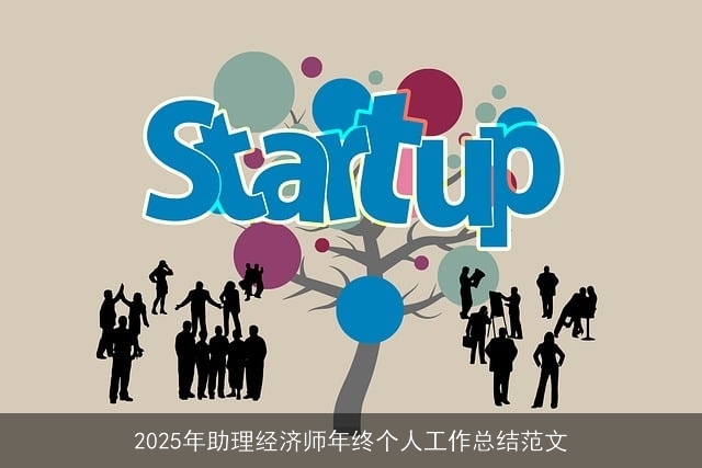 2025年助理经济师年终个人工作总结范文