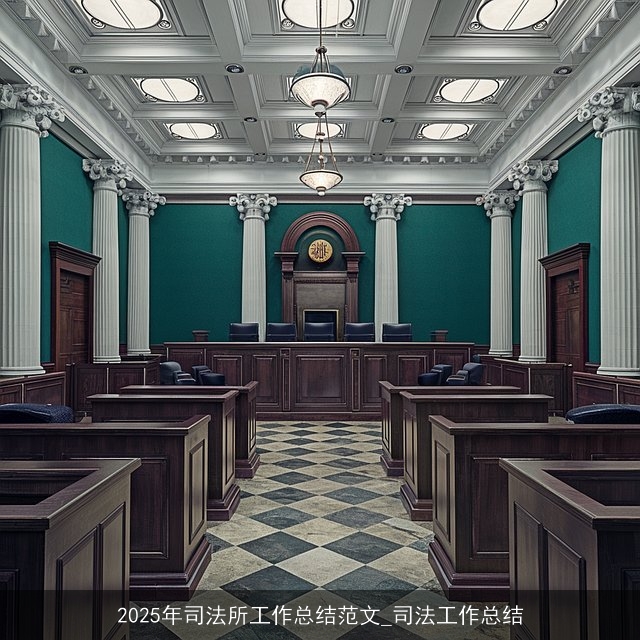 2025年司法所工作总结范文_司法工作总结