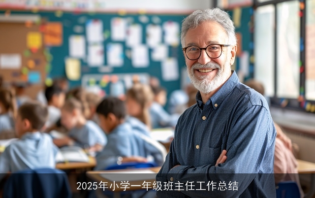 2025年小学一年级班主任工作总结
