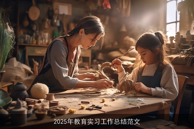 2025年教育实习工作总结范文