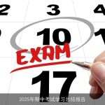 2025年期中考试学习总结报告