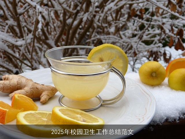 2025年校园卫生工作总结范文