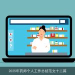 2025年药师个人工作总结范文十二篇