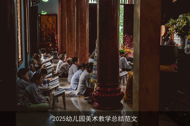 2025幼儿园美术教学总结范文