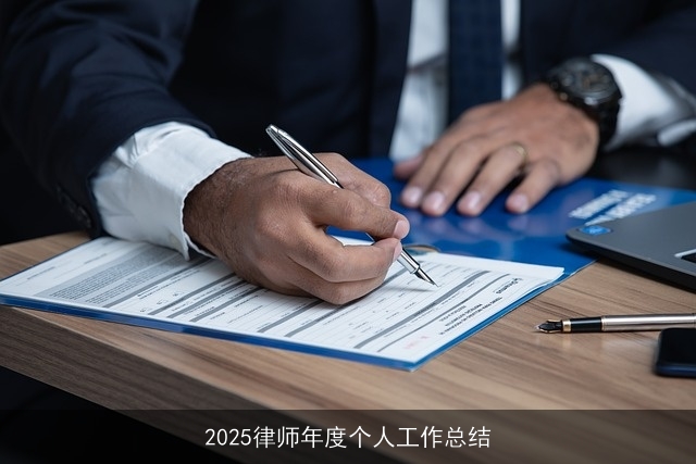 2025律师年度个人工作总结