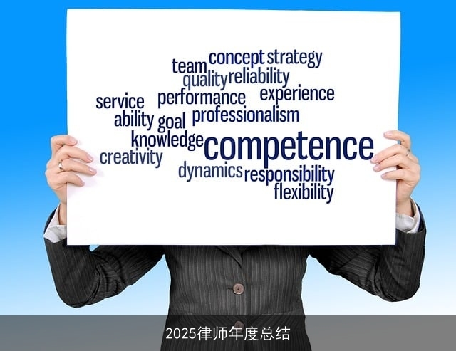 2025律师年度总结