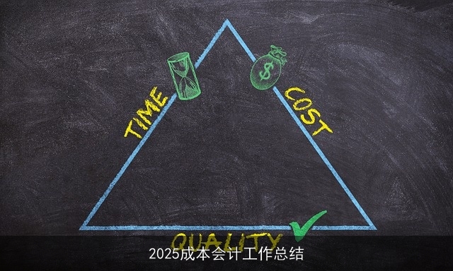 2025成本会计工作总结