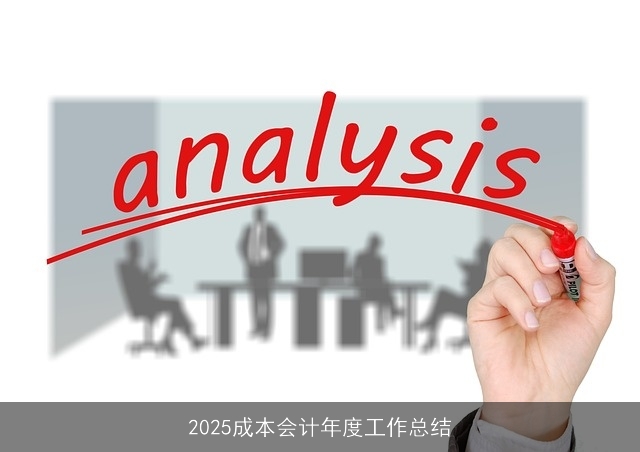 2025成本会计年度工作总结