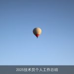 2025技术员个人工作总结