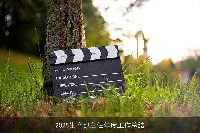 2025生产部主任年度工作总结