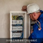 2025电工年终考核工作总结格式
