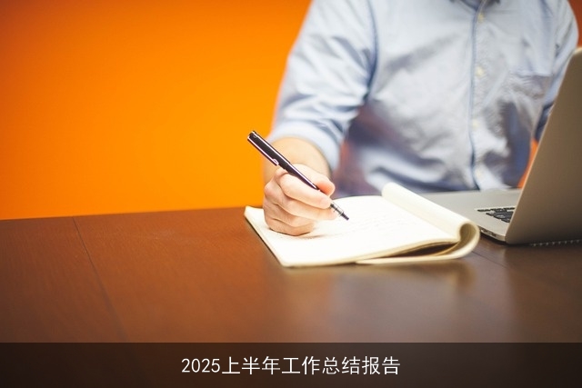 2025上半年工作总结报告