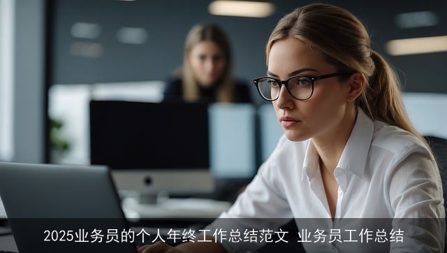 2025业务员的个人年终工作总结范文 业务员工作总结