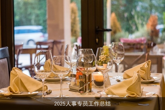 2025人事专员工作总结