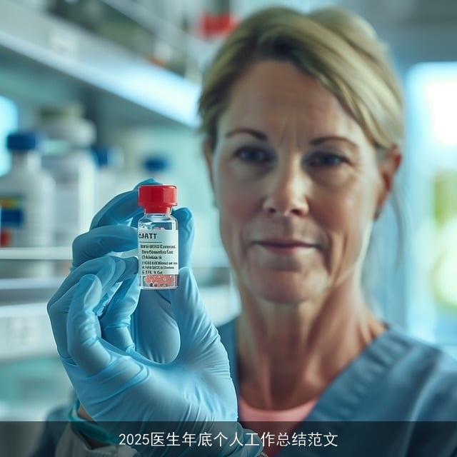 2025医生年底个人工作总结范文