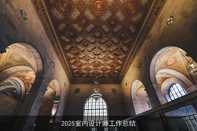 2025室内设计师工作总结
