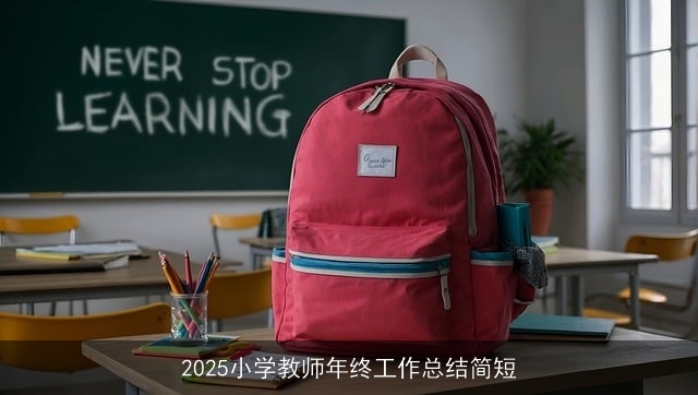 2025小学教师年终工作总结简短