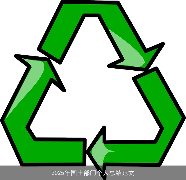2025年国土部门个人总结范文