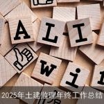 2025年土建监理年终工作总结