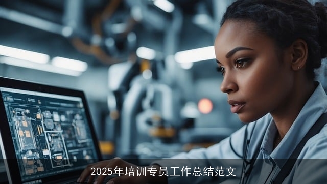 2025年培训专员工作总结范文