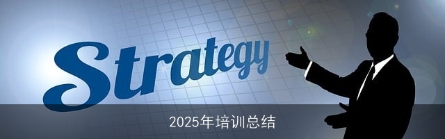 2025年培训总结