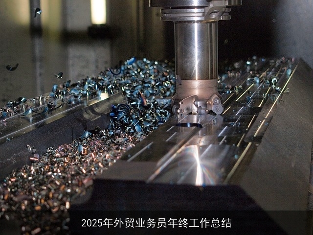 2025年外贸业务员年终工作总结