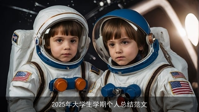 2025年大学生学期个人总结范文