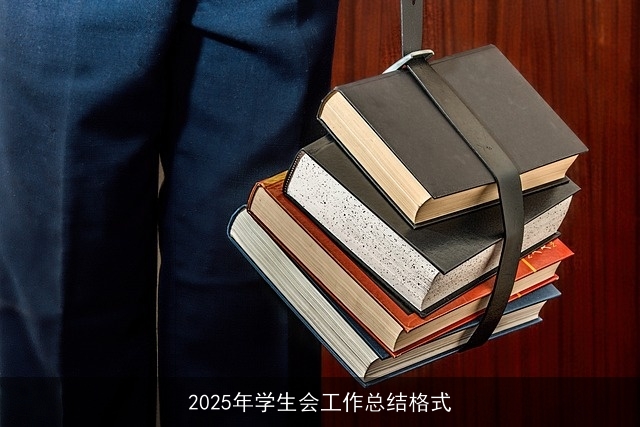 2025年学生会工作总结格式
