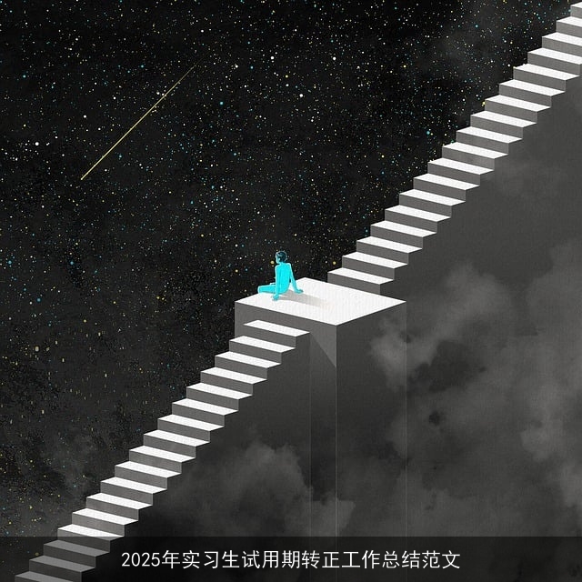2025年实习生试用期转正工作总结范文