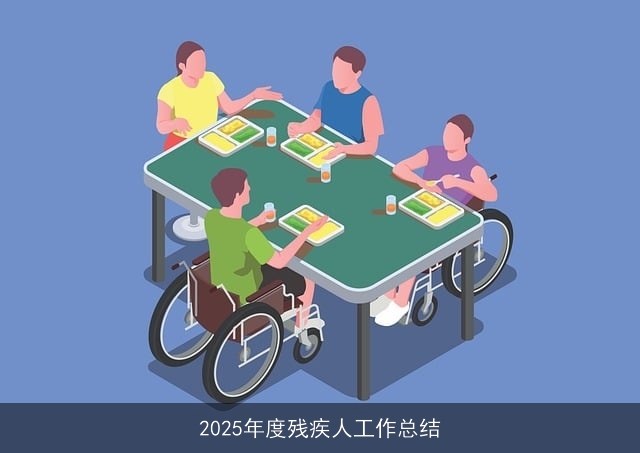 2025年度残疾人工作总结