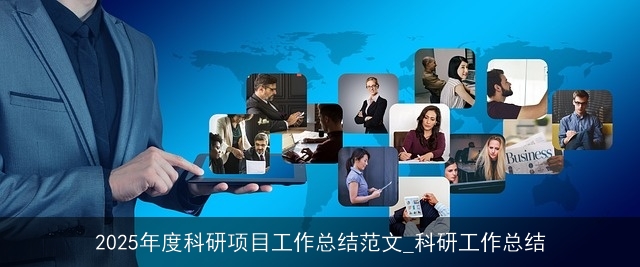 2025年度科研项目工作总结范文_科研工作总结