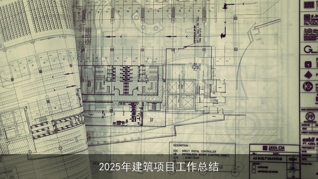 2025年建筑项目工作总结