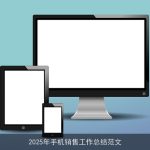 2025年手机销售工作总结范文