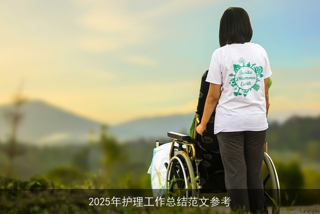 2025年护理工作总结范文参考