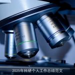 2025年科研个人工作总结范文