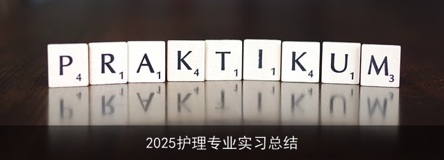 2025护理专业实习总结