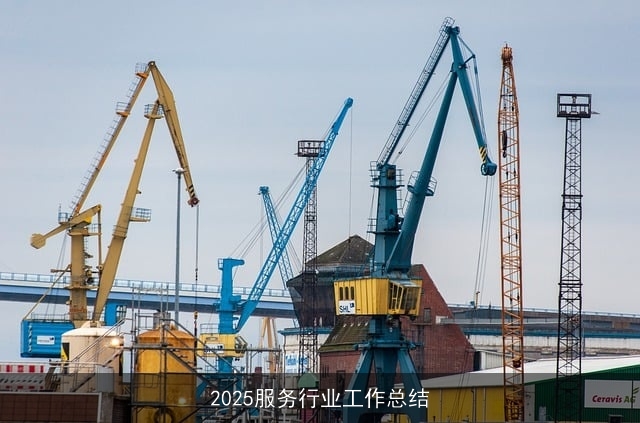 2025服务行业工作总结