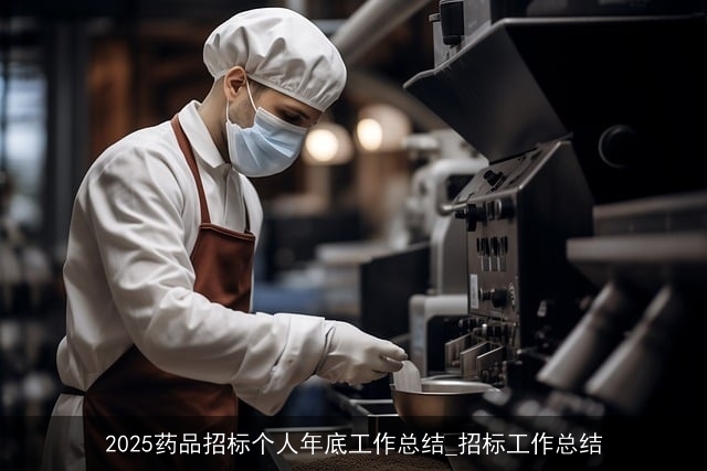 2025药品招标个人年底工作总结_招标工作总结