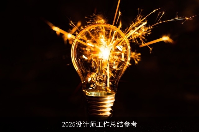 2025设计师工作总结参考