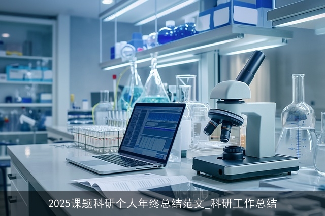 2025课题科研个人年终总结范文_科研工作总结