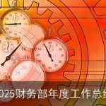2025财务部年度工作总结