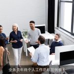 业务员年终个人工作总结范例参考