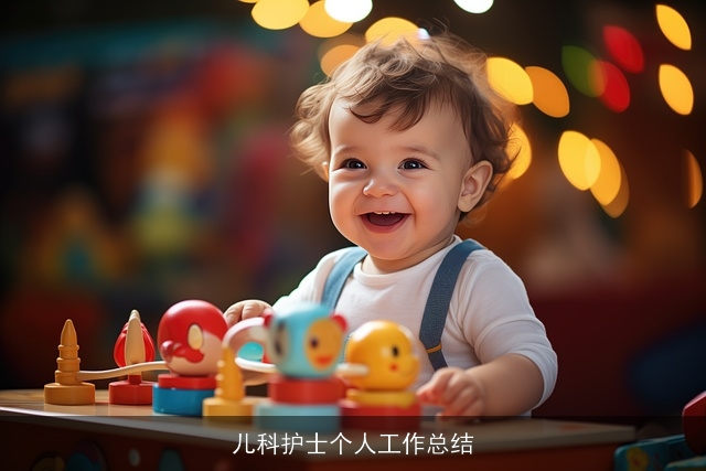 儿科护士个人工作总结