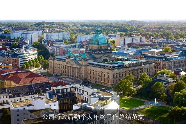 公司行政后勤个人年终工作总结范文